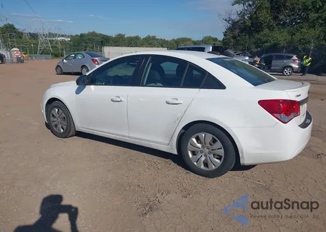 2016 Chevrolet Cruze Limited Ls Manual from USA, damaged, VIN 1G1PB5SG9G7222837